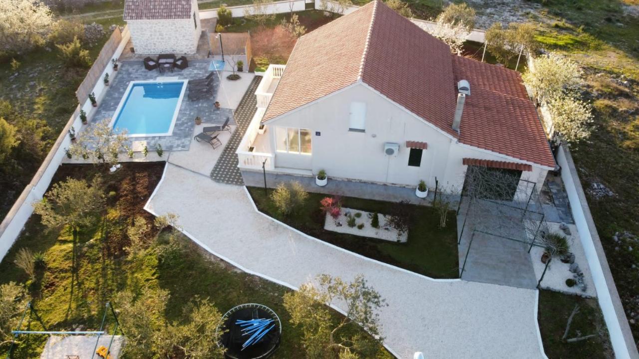 Mediterranean Olive Waterfallskrka-Croatia Villa Gulin Bagian luar foto